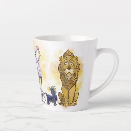 オズコーヒーラテマグカップの魔法使い カフェラテマグ (右)