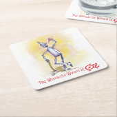 オズティンクラシックマンスクエア紙コースターの魔法使い スクエアペーパーコースター (アングル)