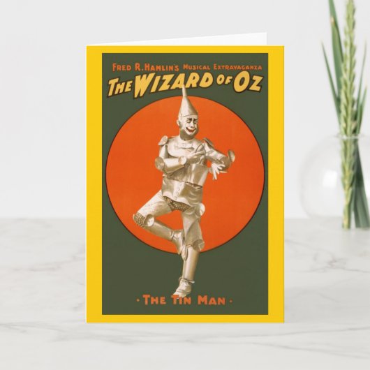 オズティンマンの魔法使い – ヴィンテージミュージカル劇場 カード (正面)