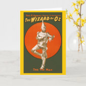オズティンマンの魔法使い – ヴィンテージミュージカル劇場 カード (黄色い花)