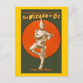 オズティンマンの魔法使い – ヴィンテージミュージカル劇場 ポストカード (正面)