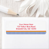 オズブルーギンガムバースデーパーティー住所 シール (インサイチュ)