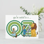 オズベイビーシャワーパーティの招待状 招待状 (スタンド正面)