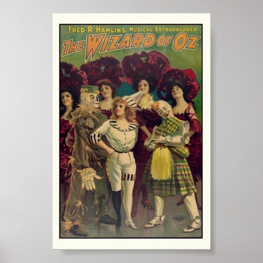 オズミュージカルヴィンテージのウィザード1903 ポスター (正面)