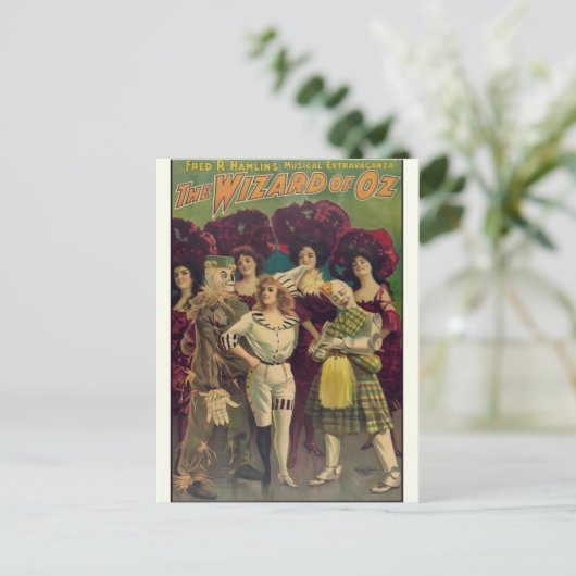 オズミュージカルヴィンテージのウィザード1903 ポストカード (スタンド正面)