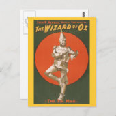 オズミュージカル魔法使い – ブリキの男 ポストカード (正面/裏面)