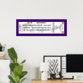 オズモピエモントランスミッションスクロール ポスター (ホームオフィス)