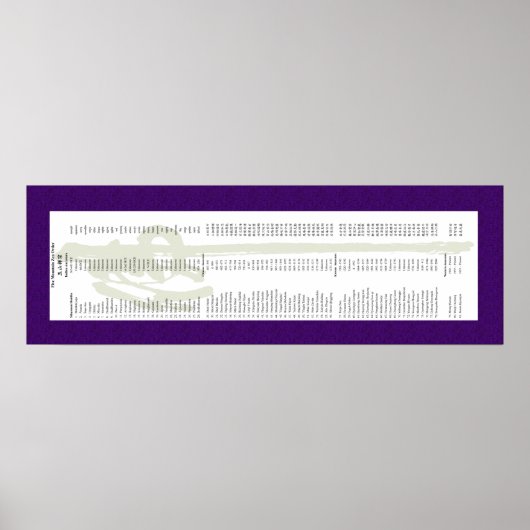 オズモピエモンラインスクロール ポスター (正面)