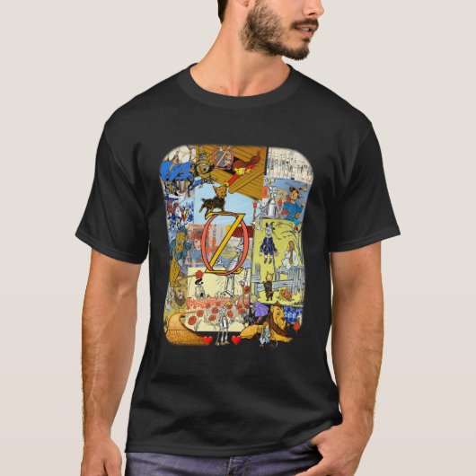 オズモンタージュの魔法使い Tシャツ (正面)