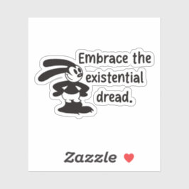 オズワルドは恐れている：実存的危機 シール