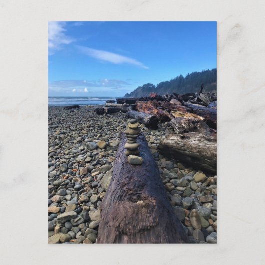 オズワルドウエスト州パーク，オレゴン ポストカード (正面)