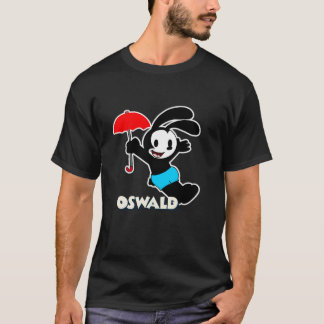 オズワルドザラッキーラビットアンブレラ飛んでいるヴィンテージCa Tシャツ
