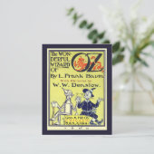 オズ本カバーアート誕生日パーティーのヴィンテージウィザード 招待状 (スタンド正面)