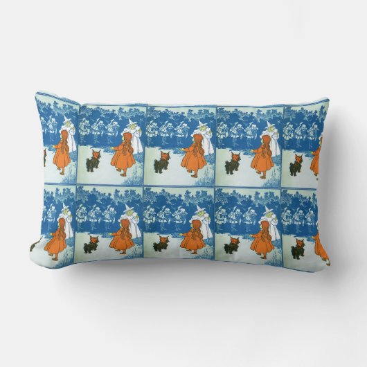 オズ枕の魔法使い ランバークッション (正面)