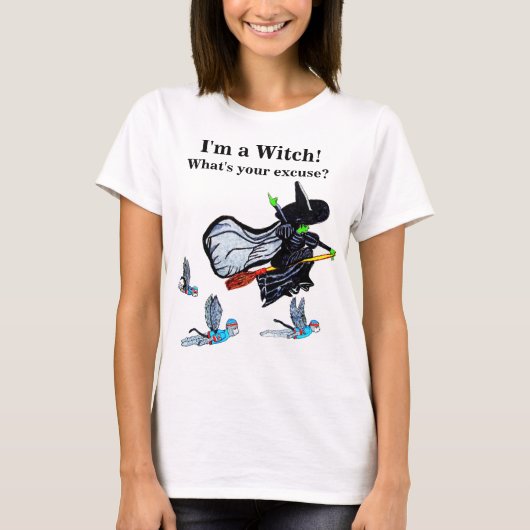 オズ私は魔女の冗談 Tシャツ (正面)
