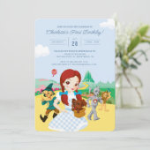 オズ第1ウィザード誕生日招待状 招待状 (スタンド正面)