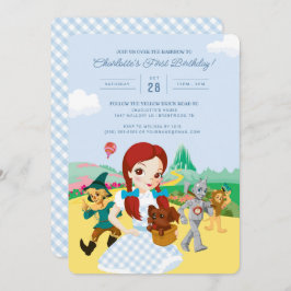 オズ第1ウィザード誕生日招待状 招待状