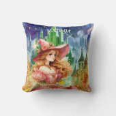 オズ誕生日グッドウィッチデコカスタムール クッション (正面)