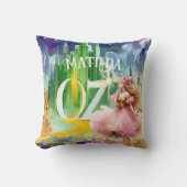 オズ誕生日グッドウィッチデコカスタムール クッション (正面)