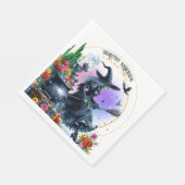 オズ誕生日邪悪な魔女パーティーデコール スタンダードランチョンナプキン (角)