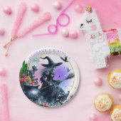 オズ邪悪な魔女の魔法使いカスタムパルティウェアデコール ペーパープレート (パーティー)