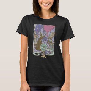 オズ邪悪な魔女の魔法使いヴィンテージイラストレーション Tシャツ