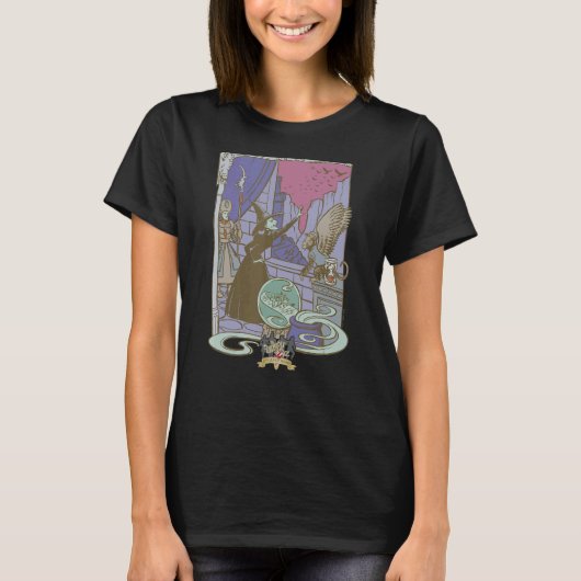 オズ邪悪な魔女の魔法使いヴィンテージイラストレーション Tシャツ (正面)