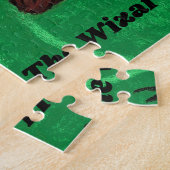 オズ飛んでいる邪悪な魔女の魔法使い ジグソーパズル (側面)