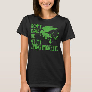 オズ・ウィットのサル飛んでいる・ウィザーズを呼ぶな Tシャツ