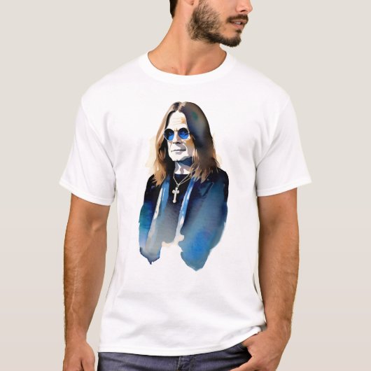 オズ ウォーターカラー Tシャツ (正面)