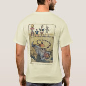 オズ・シャツの素晴らしい国 Tシャツ (裏面)