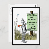 オズ – ティンマン ポストカード (正面/裏面)