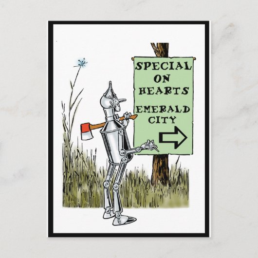 オズ – ティンマン ポストカード (正面)