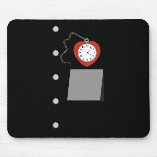 オズ・ティンマン・ヴィントのブリキの男の衣装ハロウィーンの魔法使い マウスパッド (正面)