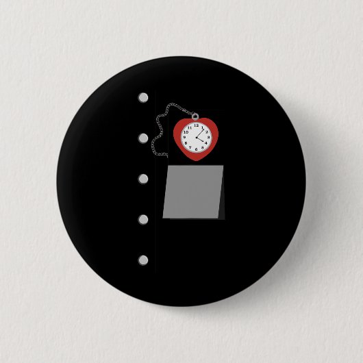 オズ・ティンマン・ヴィントのブリキの男の衣装ハロウィーンの魔法使い 缶バッジ (正面)