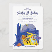 オズ・ハロウィーン誕生日パーティーのウィザード 招待状 (正面)