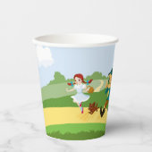 オズ™ベイビーシャワー魔法使い 紙コップ (正面)
