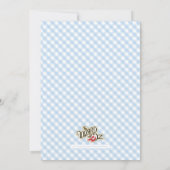 オズ・ベイビー・シャワー魔法使い 招待状 (裏面)