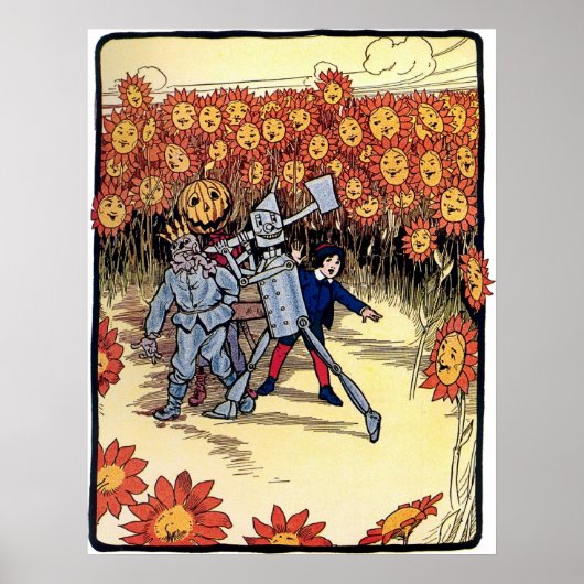 オズ・ポスターの素晴らしい土地 ポスター (正面)