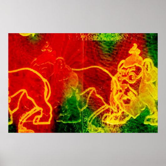 オズ・ライオン・ホルガアート・ポスターの素晴らしい魔法使い ポスター (正面)