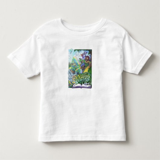 オズ・幼児ティーズの素晴らしい魔法使い トドラーTシャツ (正面)
