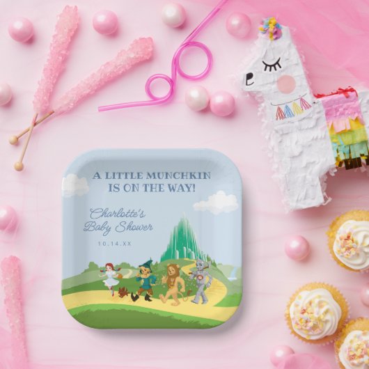 オズ™誕生日赤ちゃんシャワー魔法使い ペーパープレート (パーティー)