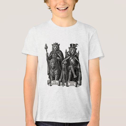 オセとフラウレオスの王座 トライブレンドＴシャツ (正面)