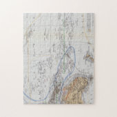 オセアニアおよびオーストラレーシアの競争の地図 ジグソーパズル (縦)