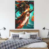 オセアニアのラメント101 キャンバスプリント (インサイチュ (寝室))