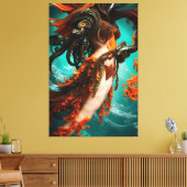 オセアニアのラメント101 キャンバスプリント (インサイチュ (リビング))