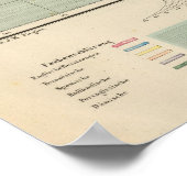 オセアニア地図 ポスター (角)