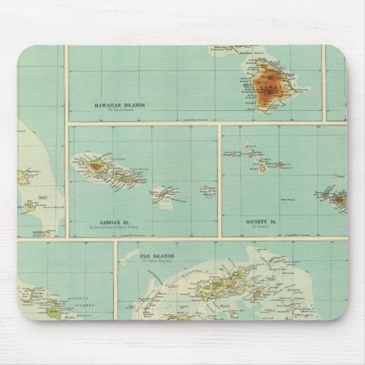 オセアニア諸島 マウスパッド (正面)