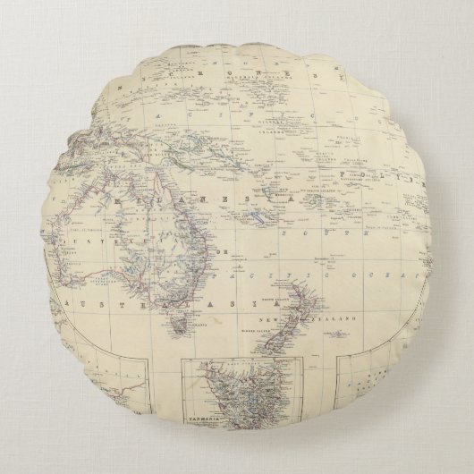 オセアニア2 ラウンドクッション (正面)