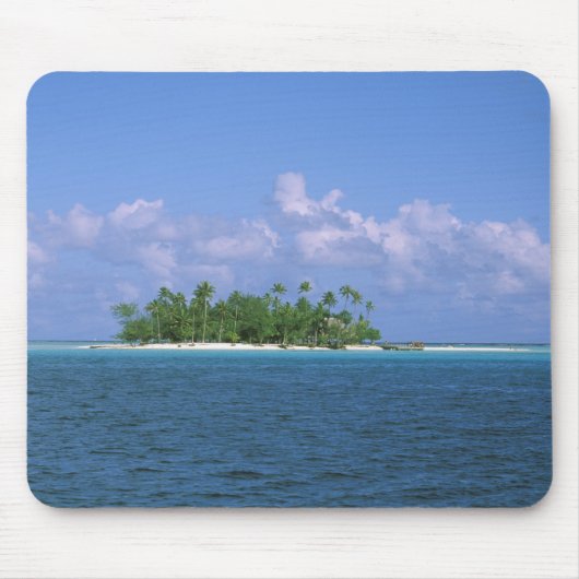 オセアニア、フランスのポリネシア、タヒチ。スモール マウスパッド (正面)
